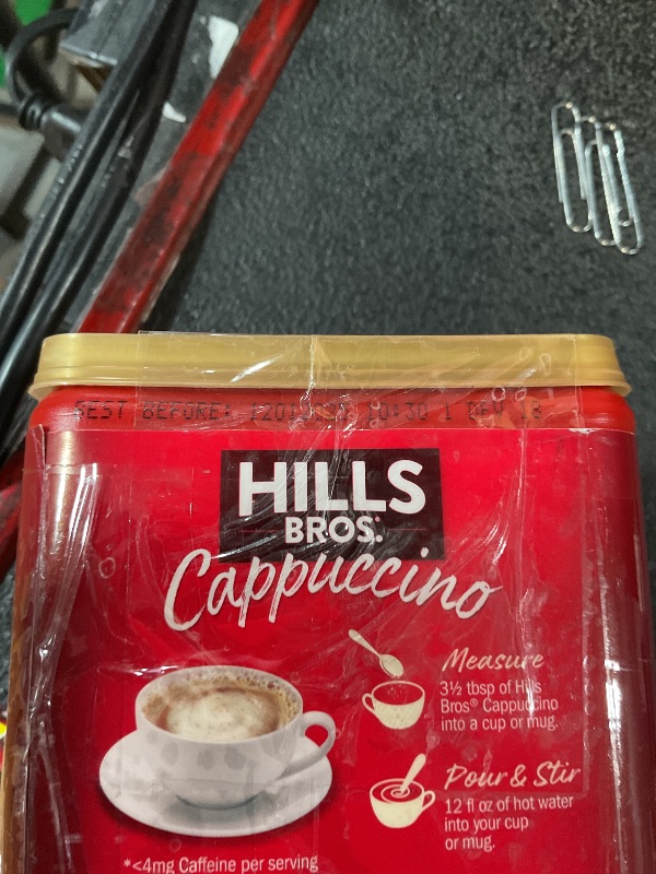 Photo 1 of ***NON-REFUNDABLE THESE ITEMS ARE NON-REFUNDABLE FOOD/DRINKS ARE PAST EXPIRATION - FOOD/DRINKS ARE EXPIRED - THESE ITEMS ARE NON-REFUNDABLE***
Hills Bros Cappuccino, Decaf French Vanilla, 16 Ounce 2-Pack
