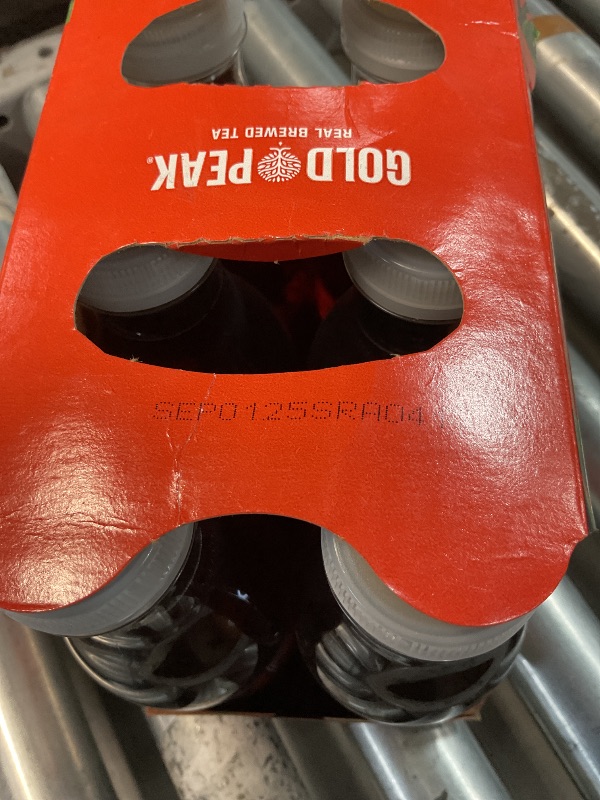 Photo 1 of ***NON-REFUNDABLE THESE ITEMS ARE NON-REFUNDABLE FOOD/DRINKS ARE PAST EXPIRATION - FOOD/DRINKS ARE EXPIRED - THESE ITEMS ARE NON-REFUNDABLE***
Gold Peak Tea, Unsweet Tea, 16.9 fl oz, 6 Pack 3-Boxes