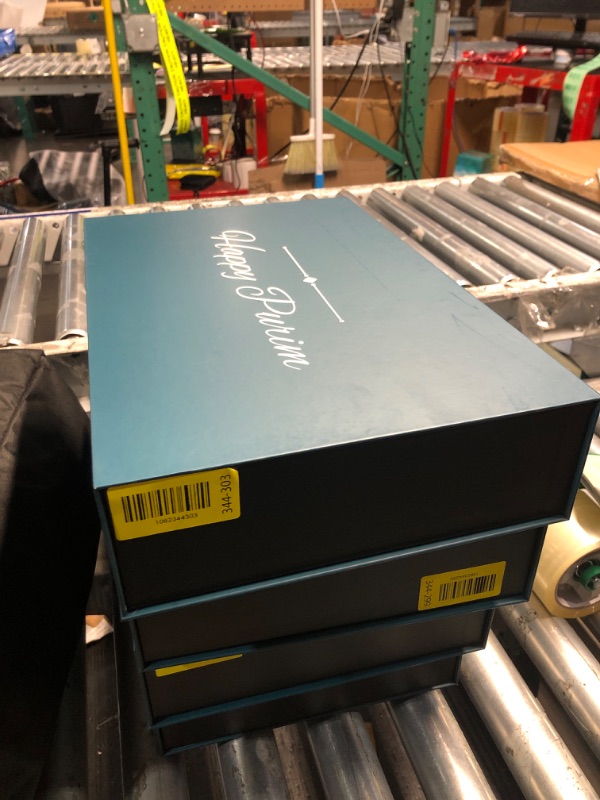 Photo 1 of ***STOCK PHOTO FOR REFERENCE ONLY***
Happy Purim L Chaim Wine Stopper Set with holder