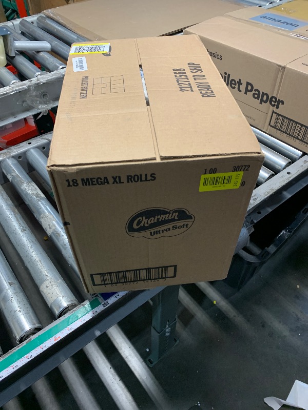 Photo 1 of ***FACTORY SEALED***Charmin Ultra Strong Clean Touch 2-Ply Toilet Paper, 18 Family Mega Rolls = 90 Regular Rolls, White
