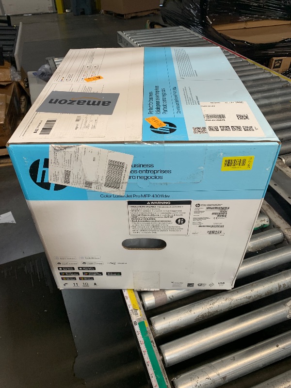 Photo 1 of ***FACTORY SEALED***
HP Color Laserjet Pro MFP 4301fdw Wireless All-in-One Color Laser Printer, Scanner, Copier, Fax, Best-for-Office