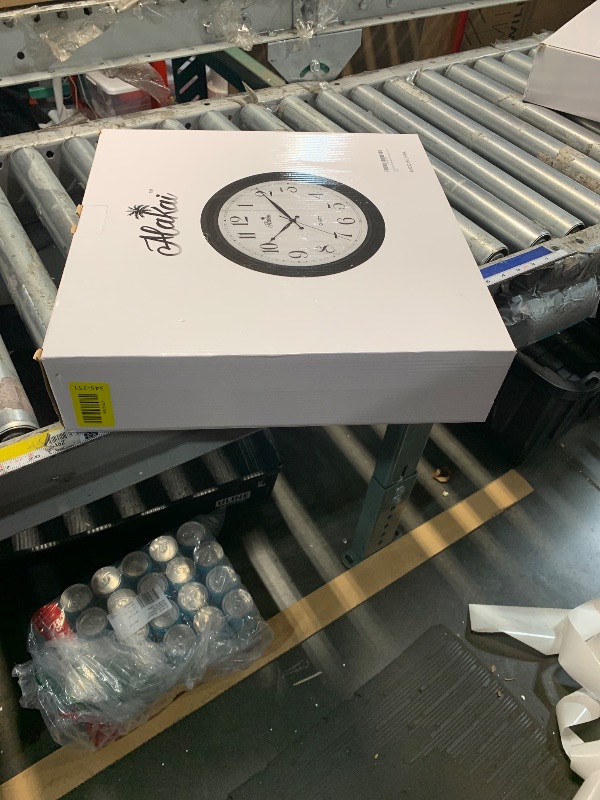 Photo 1 of ***FACTORY SEALED***
Alakai 14 Inch Indoor Outdoor Waterproof Wall Clock – Non-Ticking Wall Decorative Clock, Battery Operated, Durable, Silent, Quality Quartz Movement Analog Clock for Porch, Pool, Deck, Patio, Bathroom
