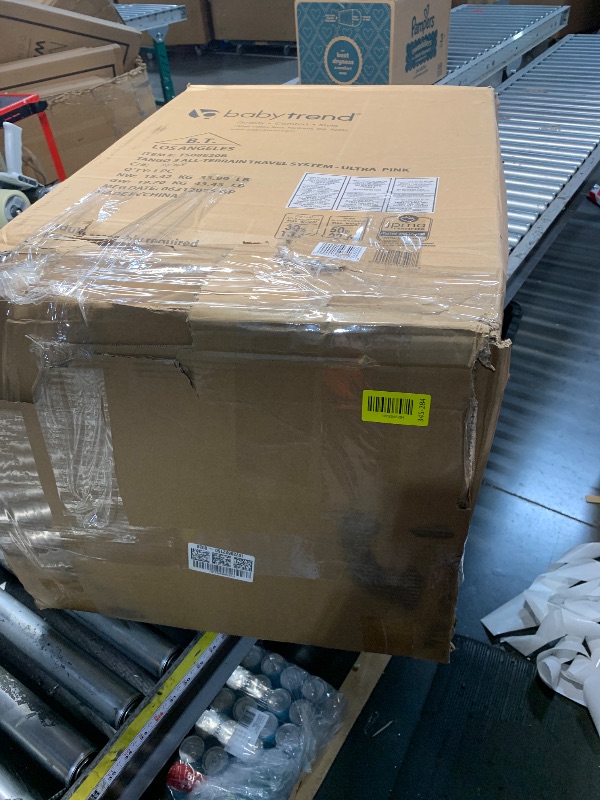 Photo 1 of ***FACTORY SEALED***
Baby Trend Tango™ 3 All-Terrain Stroller Travel System with EZ-Lift™ Plus Infant Car Seat, Ultra Pink