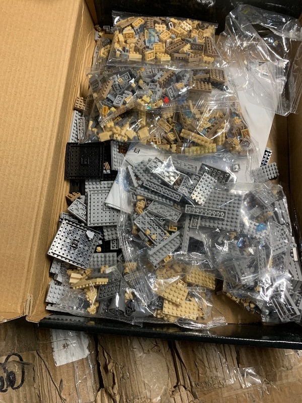 Photo 1 of ***(USED/ LOOSE PIECES/ UNKNOWN IF MISSING PARTS)***PQKIE Magic Castle Micro Mini Building Set, 2743 Pcs Magic House Model Building Toys, STEM Creative Magic World Office and Home Decor Bricks Kits, Christmas Birthday Gift for Adults Teens Kids 14+