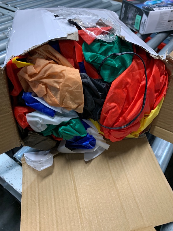 Photo 3 of ?Clearance 6FT Inflatable Christmas Decoration Featuring a Santa Claus Driving a Tractor. Suitable for Christmas Decorations on courtyards and lawns.