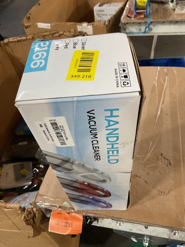Photo 1 of ***HEAVILY USED*** FUOAYOC Handheld Vacuum Cordless, 6KPA Strong Suction & 25 Mins Runtime, 1.6lbs Lightweight Hand Vacuum Cordless Rechargeable with HEPA Filter/LED Light/Multi-Accessories,for Home/Car/Office Cleaning