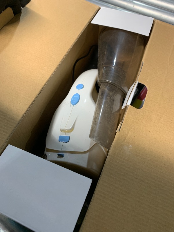 Photo 1 of ***HEAVILY USED*** FUOAYOC Handheld Vacuum Cordless, 6KPA Strong Suction & 25 Mins Runtime, 1.6lbs Lightweight Hand Vacuum Cordless Rechargeable with HEPA Filter/LED Light/Multi-Accessories,for Home/Car/Office Cleaning