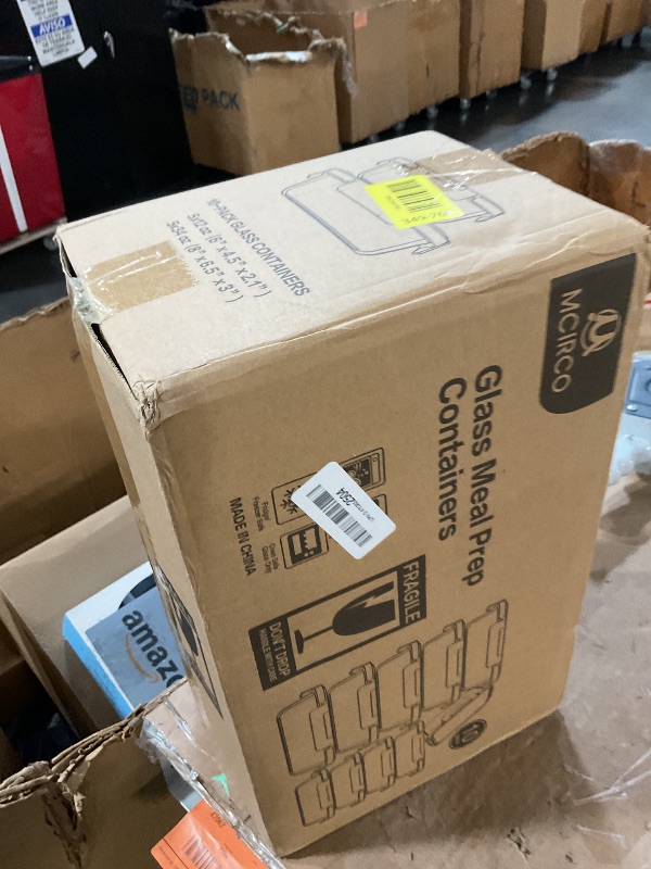 Photo 1 of [10-Pack] Glass Meal Prep Containers with Lids, MCIRCO Food Storage Containers with Snap Locking Lids, Airtight Lunch Containers, Microwave, Oven, Freezer and Dishwasher