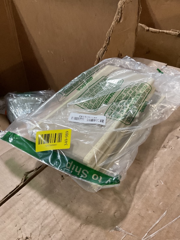 Photo 1 of (ONLY 3) DIOMMELL 4 Pack Foldable Cloth Storage Box Closet Dresser Drawer Organizer Fabric Baskets Bins Containers Divider for Clothes Underwear Bras Socks Clothing,Beige 400