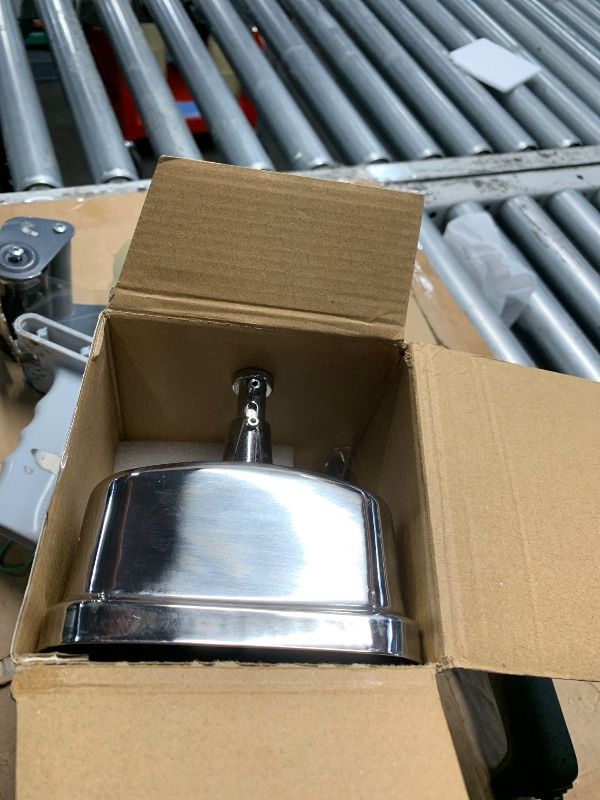 Photo 1 of ***(PARTS ONLY/ NON FUNCTIONAL)***AIKE Polished Stainless Steel Wall Mount Pump Soap Dispenser Polished 34 fl.oz. AK1001