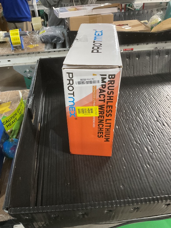 Photo 1 of * may or may not be missing pieces *
Protmex 900Ft-lbs (1200N.m) Impact Wrench, 1/2" Cordless Impact Driver, 21V High Torque Power Impact Gun - 2x4.0Ah Batteries, Variable Speeds Impact Motor for Pickup Truck/Family Car (Orange Red)