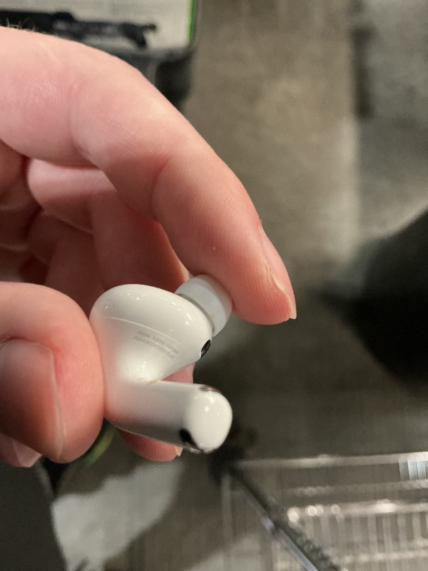 Photo 1 of ***(HEAVILY USED/ MINOR DAMAGE)***Apple AirPods Pro 3 Wireless Earbuds, Active Noise Cancellation, Live Translation, Heart Rate Sensing, Hearing Aid Feature, Bluetooth Headphones, Spatial Audio, High-Fidelity Sound, USB-C Charging