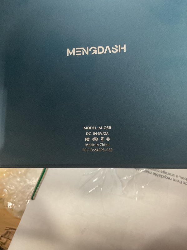 Photo 1 of *****Parts Only***** Locked******MengDash Kids Tablet, 10.1 inch Tablet for Kids 3-10, Educational Learning Toddler Tablet Android 14, 8(4+4) GB RAM+64GB ROM Storage, 5G WiFi, Baby Girl boy Gift (Blue)