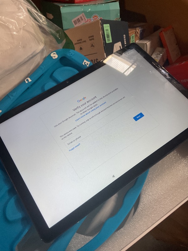 Photo 1 of *****Parts Only***** Locked******MengDash Kids Tablet, 10.1 inch Tablet for Kids 3-10, Educational Learning Toddler Tablet Android 14, 8(4+4) GB RAM+64GB ROM Storage, 5G WiFi, Baby Girl boy Gift (Blue)