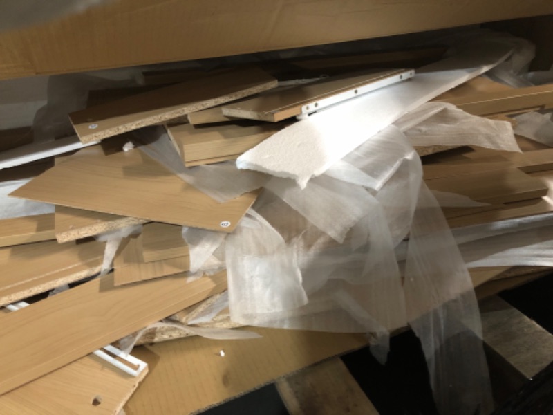 Photo 1 of ***PARTIAL SET - PRICE ADJUSTED******MISSING PARTS******FOR PARTS ONLY******TRUCK/TRAILER PICKUP ONLY***Storkcraft Alpine 6-Drawer Dresser (Driftwood) – GREENGUARD Gold Certified, Brown Dresser for Bedroom, Kids & Nursery Storage Drawers, Safety Interlock