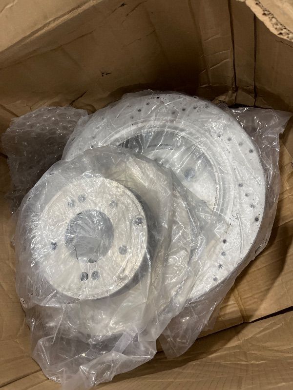 Photo 1 of ***UNABLE TO TEST***SCITOO Pads and Rotors Kit, Brake Rotors Ceramic Pads fit for Cadillac Escalade,for Chevy Avalanche,1500,Suburban,1500,Tahoe,02-06 for GMC Yukon,03-06 for GMC Yukon XL 1500 (4WD)