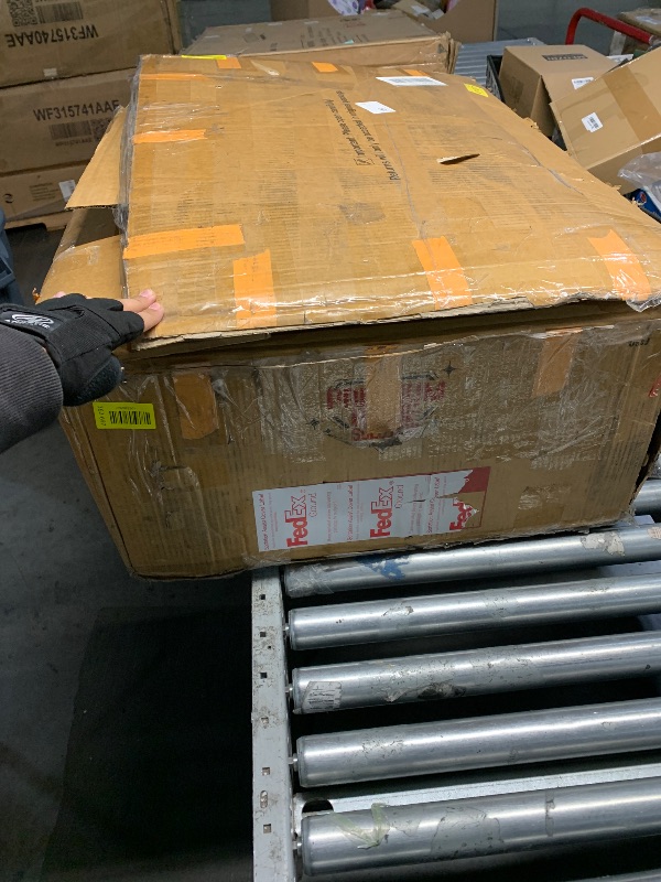 Photo 1 of ***ITEM MAY BE A PARTIAL SET/SEE PHOTOS
All Weather Patio Sofa, 3 Seat Outdoor Couch with High Back and Thick Cushions,Outdoor Sofa Furniture with Premium Wicker for Garden, Backyard, Porch,Dark Blue