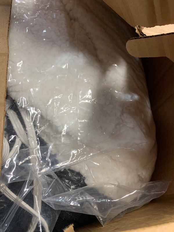 Photo 1 of ***MISSING PARTS***
GarveeHome Heated Blanket King, Dual Control Faux Fur Electric Blanket with 4 Heat Settings, Soft Bubble Heating Blanket with 8 Hour Auto-Off & Overheat Protection, for Home Bedroom, Dark Grey