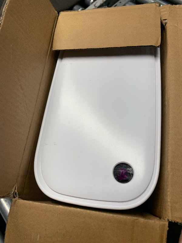 Photo 1 of ***PARTS ONLY*** ***NONFUNCTIONAL*** MOPALL Small Bathroom Trash Cans with Lids,Motion Sensor Bathroom Trash Can,Narrow Waterproof Plastic 3.5 Gallon Automatic Adsorption Touchless Garbage Can,White