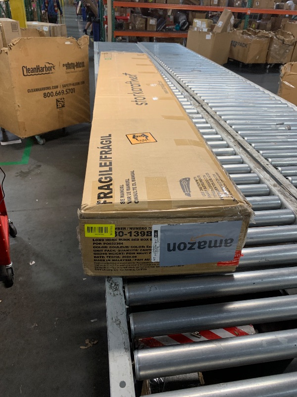 Photo 1 of ***PARTIAL SET - PRICE ADJUSTED***BOX B***FACTORY SEALED***
Storkcraft Long Horn Twin-Over-Twin Bunk Bed (Espresso) - GREENGUARD Gold Certified, Converts to Two Twin Beds, Wood Bunk Bed for Kids Bedroom