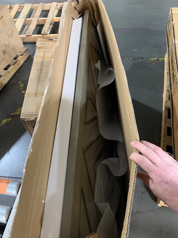 Photo 1 of ***PARTIAL SET (2/3 BOXES) PRICE ADJUSTED ***TRUCK/TRAILER PICKUP ONLY***
Merax 6-Piece Rubber Wood Dining Table Set with 4 Cushioned Chairs and Bench, Beautiful Wooden Grain Pattern Tabletop, Grey