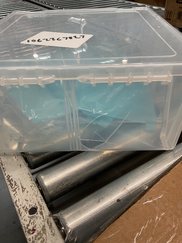 Photo 1 of ***CRACKED**
ArtBin Super Satchel Double Deep Compartment Box - Art Storage with 8 Removable Compartments, Smart Closure for Craft Supplies