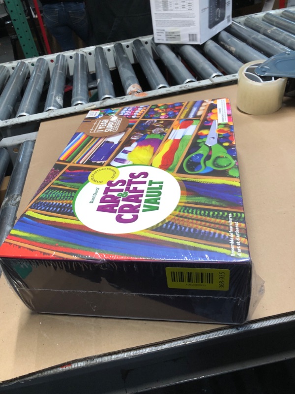 Photo 1 of ***FACTORY SEALED***Dan&Darci Arts and Crafts Vault - Craft Supplies Kit in a Box - Christmas Gift for Kids Ages 4 5 6 7 8 9 10 11 & 12 Year Old Girls & Boys - Crafting Set Kits - Gift Ideas for Kid Art Activity Gifts