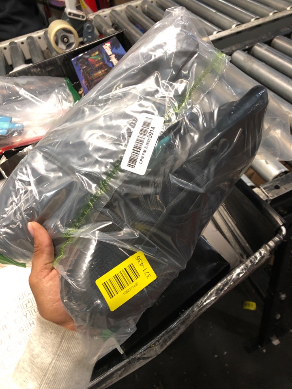 Photo 1 of *USED DIRTY*Giniros Mens Slip On Walking Shoes Non Slip Running Shoes Breathable Workout Shoes Lightweight Gym Sneakers All Black Size 11/45