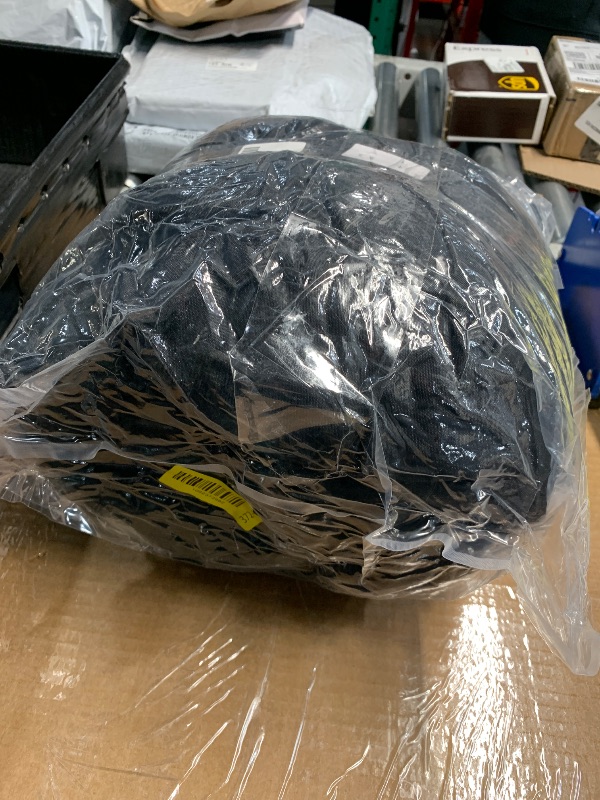 Photo 1 of (Only Cushion) Indoor Outdoor Waterproof Papasan Rocking Chair Cushion,Thicken Patio Rocking Egg Chair Cushion, Rattan Chair Cushions, Hammock Chairs Cushions for Garden, Porch, Balcony (Black)