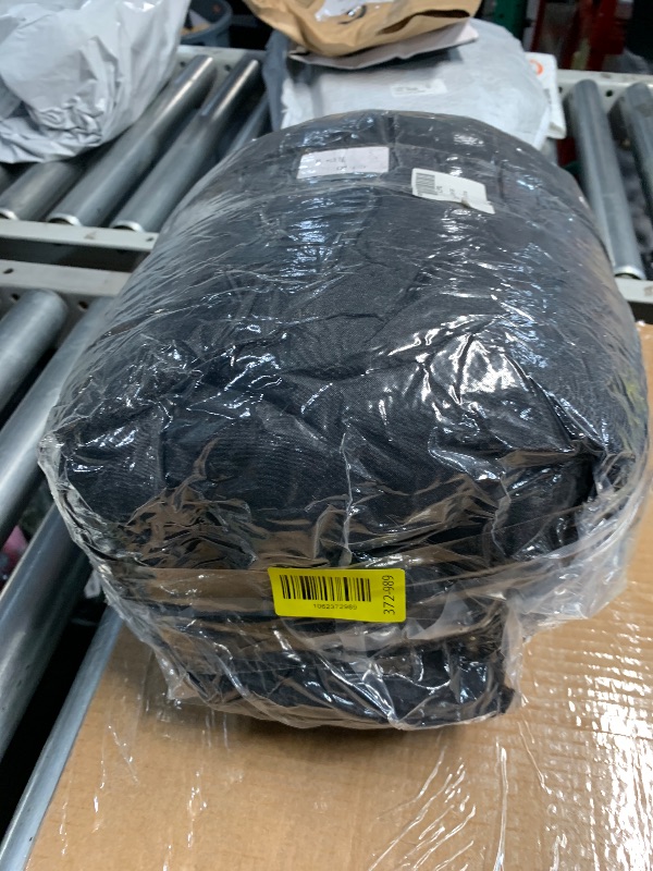 Photo 1 of (Only Cushion) Indoor Outdoor Waterproof Papasan Rocking Chair Cushion,Thicken Patio Rocking Egg Chair Cushion, Rattan Chair Cushions, Hammock Chairs Cushions for Garden, Porch, Balcony (Black)