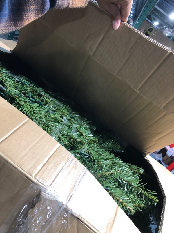 Photo 1 of ***Lights Nonfunctional ***
National Tree Company 9 ft Pre-Lit Dunhill Fir Artificial Christmas Tree, 900 LED Lights, 4,029 Tips, PowerConnect, Foot Pedal, 10 Light Functions, Includes Stand, Green