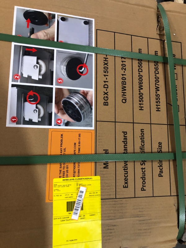 Photo 1 of ?US STOCK?TIGERKING 17.6 Cubic Feet Extra Large Heavy Duty Safe Box, Home Safe with Double Safety Key Lock and Separate Lock Box, Digital safe with 3 Removable Shelf for Home Hotel Office,235lbs***FACTORY SEALED******TRUCK/TRAILER PICKUP ONLY***