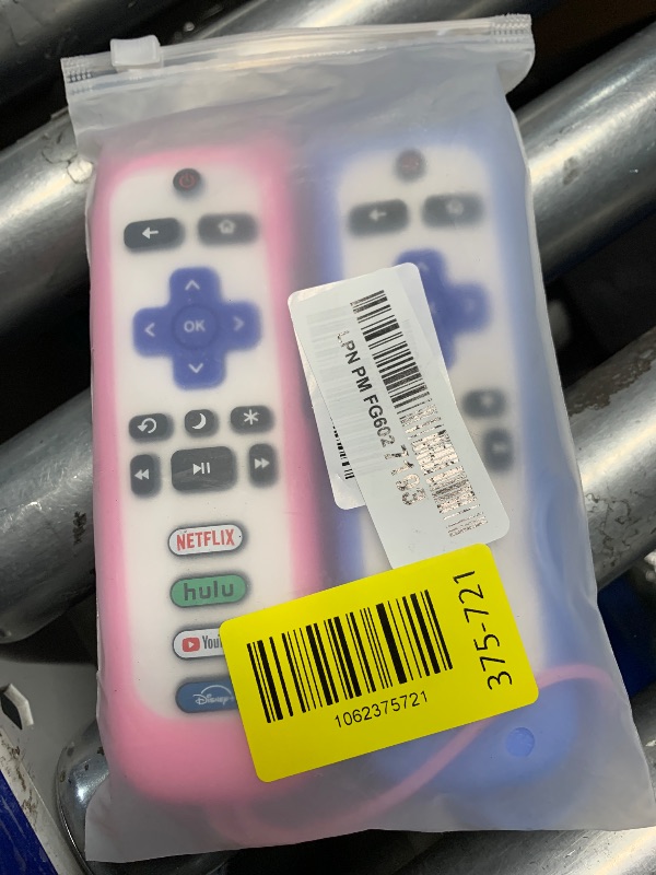 Photo 1 of (Pack of 2) ONEBOM White Replacement Remote Compatible for Roku TV with Soft Protective Silicone Cover(Glow in The Dark), Universal Remote for TCL/Hisense/Onn/Sharp/Philips/Element Roku Smart TV