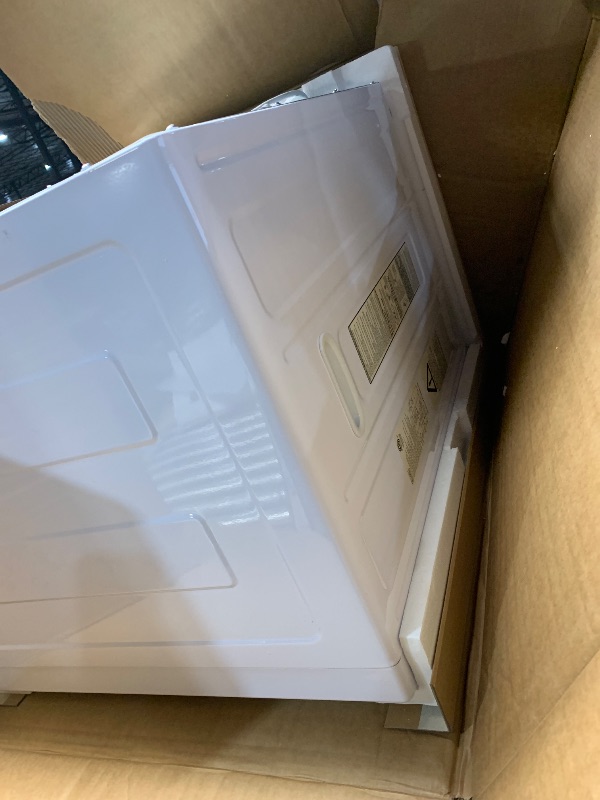 Photo 1 of (OUT of box, missing shifting cap* BLACK+DECKER BCED37 Compact Dryer for Standard Wall Outlet, Small, 4 Modes, Load Volume 13.2 lbs., White