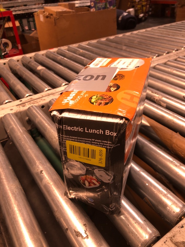 Photo 1 of [ 2025 Upgrade]Electric Lunch Box 1.5L Food Heater, Portable 60W Food Warmer for Car and Home, with Detachable 304 Stainless Steel Container Fork and Spoon