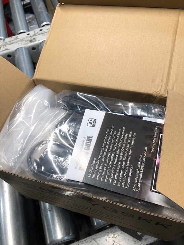 Photo 1 of [Built-in Apps]Mini Portable Projector with WiFi and Bluetooth,Support Movie Projector 1080P HD,Auto Keystone Correction,180° Rotatable,Compatible with TV Stick, HDMI, USB, Smartphone, Laptop
