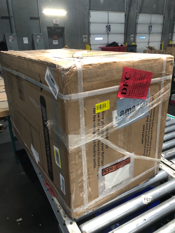 Photo 1 of ***FACTORY SEALED***Electactic 3.1 Cu.Ft Small Fridge with Freezer, Compact Refrigerator with 2 Doors, Mini Fridge with Adjustable Removable Glass Shelves for Bedroom, Dorm, Office or Apartment,Grey