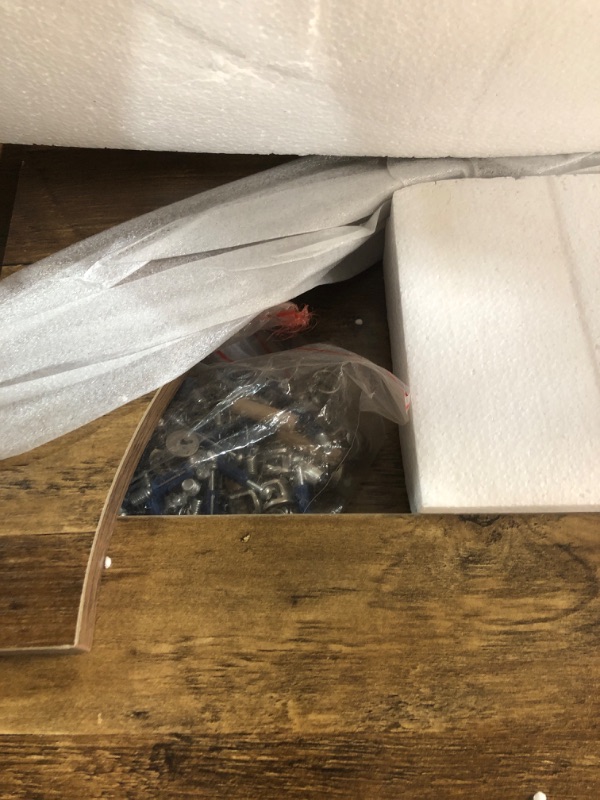 Photo 1 of ***PARTIAL SET - PRICE ADJUSTED***
Tribesigns Farmhouse Console Table, 63-Inch Long Entryway Table with 3 Tier Storage, Wooden Rectangular Sofa Table Behind The Couch for Entrance, Hallway, Living Room, Brown