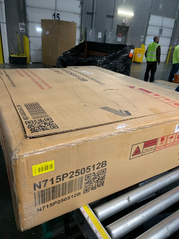 Photo 1 of **partial set missing box 2 
Merax Outdoor Daybed,Patio Rattan Daybed with Adjustable Backrest,Patio Wicker Loveseat Lounger,Outdoor Bed Loveseat Sofa Set with Pillows and Cushions for Garden, Backyard, Poolside,Black+Beige