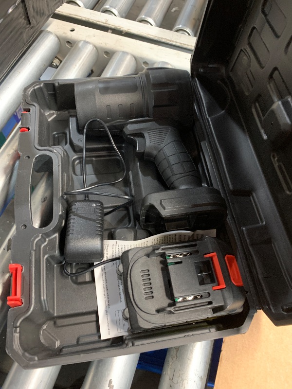 Photo 1 of ***MISSING PARTS***
Electric Cordless Leaf Blower, Handheld Leaf Blower, Turbo Jet Wind Lightweight Leaf Blowers for Patio Cleaning, Lawn Care, Car Dryer Blowing Leaves and Dust, Tool Case Included