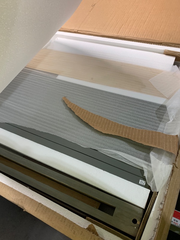 Photo 1 of ***PARTIAL SET - PRICE ADJUSTED***SOFA TWIN BED LIGHT GREY.