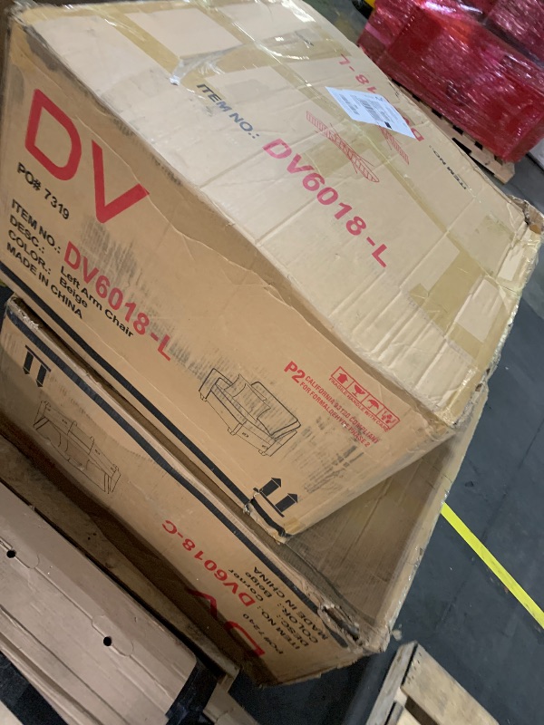 Photo 1 of ***PARTIAL SET - PRICE ADJUSTED******TRUCK/TRAILER PICKUP ONLY***Ball & Cast 127" L-Shaped Sectional Couch with Movable Ottoman&6 Throw Pillow,7 Seat Chenille Upholstered Sofa W/2 Cup Holder,USB Port&Hidden Storage Box,DIY Combination,for Livingroom,Apart