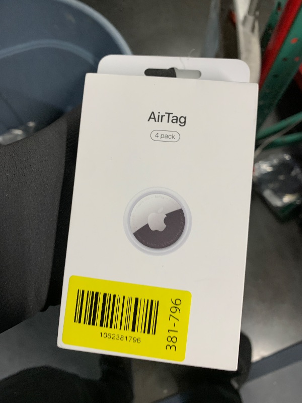 Photo 1 of ***FACTORY SEALED*** Apple AirTag (1st Generation) 4 Pack Keep Track of and find Your Keys, Wallet, Luggage, Backpack, and More. Simple one-tap Set up with iPhone or iPad, Bluetooth