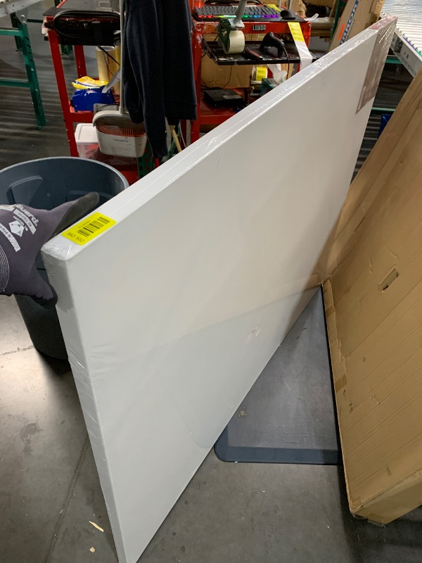 Photo 1 of ***DAMAGED - SEE PICTURES***
***PARTIAL SET (1/3)- PRICE ADJUSTED***
SoHo Urban Artist, 48x60 Heavyweight Stretched Cotton Canvas for Painting - 1.5" Deep- 3 Pack, Triple Primed, 100% Cotton Canvas, Archival, Universal Primed for Oil, Acrylic, Alkyd, Mixe