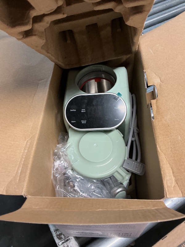 Photo 1 of ***MISSING LID***
Chefhandy Baby Food Maker with Stainless Steel Steam Basket, One Step 5-in-1 Baby Food Processor Steamer Blender & Steam Cleaning, Auto Cooking, Puree & Baby Warmer with 6 Food Pouches, BPA-Free,Green