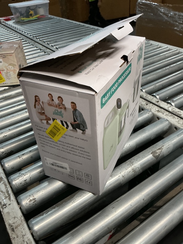 Photo 1 of ***MISSING LID***
Chefhandy Baby Food Maker with Stainless Steel Steam Basket, One Step 5-in-1 Baby Food Processor Steamer Blender & Steam Cleaning, Auto Cooking, Puree & Baby Warmer with 6 Food Pouches, BPA-Free,Green