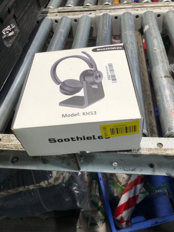 Photo 1 of (Upgraded Version) Wireless Headset, Bluetooth Headset with Noise Cancelling Microphone, Best Headphones with Mic Mute & USB Dongle for PC/Computer/Laptop/Cell Phones/Remote Work/Call Center