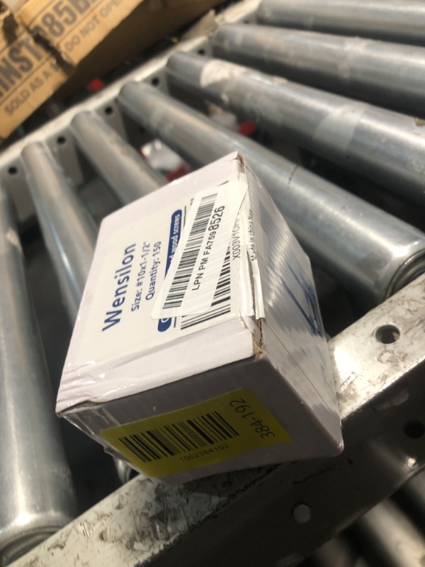 View 2 of (150 pcs) Wensilon #10×1-1/2" Phillips Truss Head Wood Screws Galvanized Iron Quick Metal Self