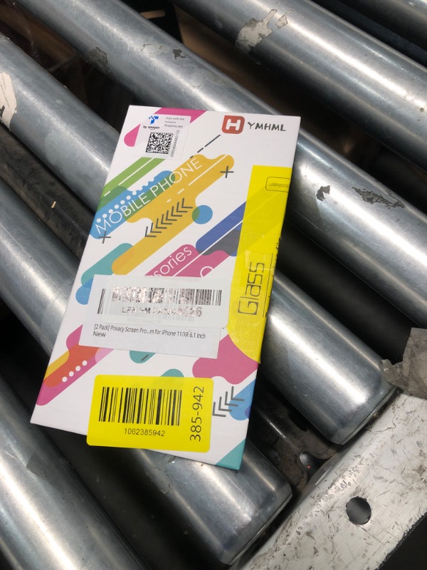 Photo 1 of [2 Pack] Privacy Screen Protector for iPhone 11/XR, YMHML Tempered Glass Anti-Spy Bubble Free Case Friendly Easy Installation Film for iPhone 11/XR 6.1 Inch