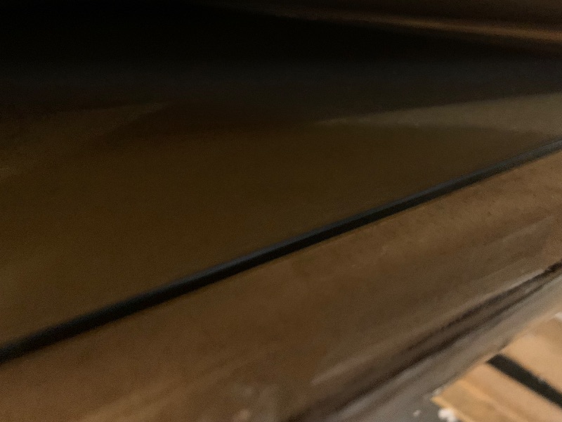 Photo 1 of [Tempered Glass] 48" x 60" Glass Chair Mat, Heavy Duty Hard Tempered Glass Mat with Round Corner and Polished Edge, Transparent Glass Office Chair Mat for Office and Home Hard Floor or Carpeted